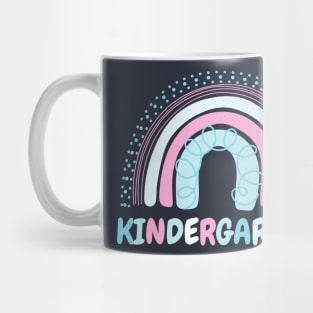 Kindergarten, First day of Kindergarten, First Day Of Preschool, Kindergarten Rainbow Back to School Gift Mug